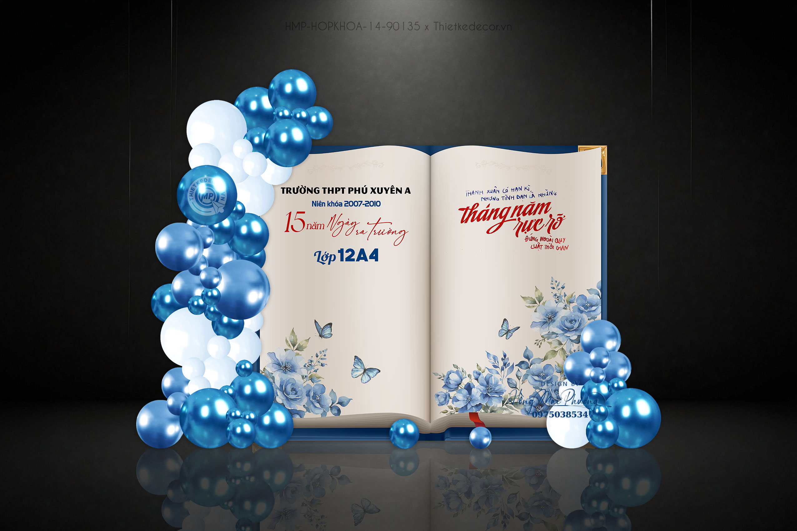 Họp khóa sách hoa bướm Tháng năm rực rỡ